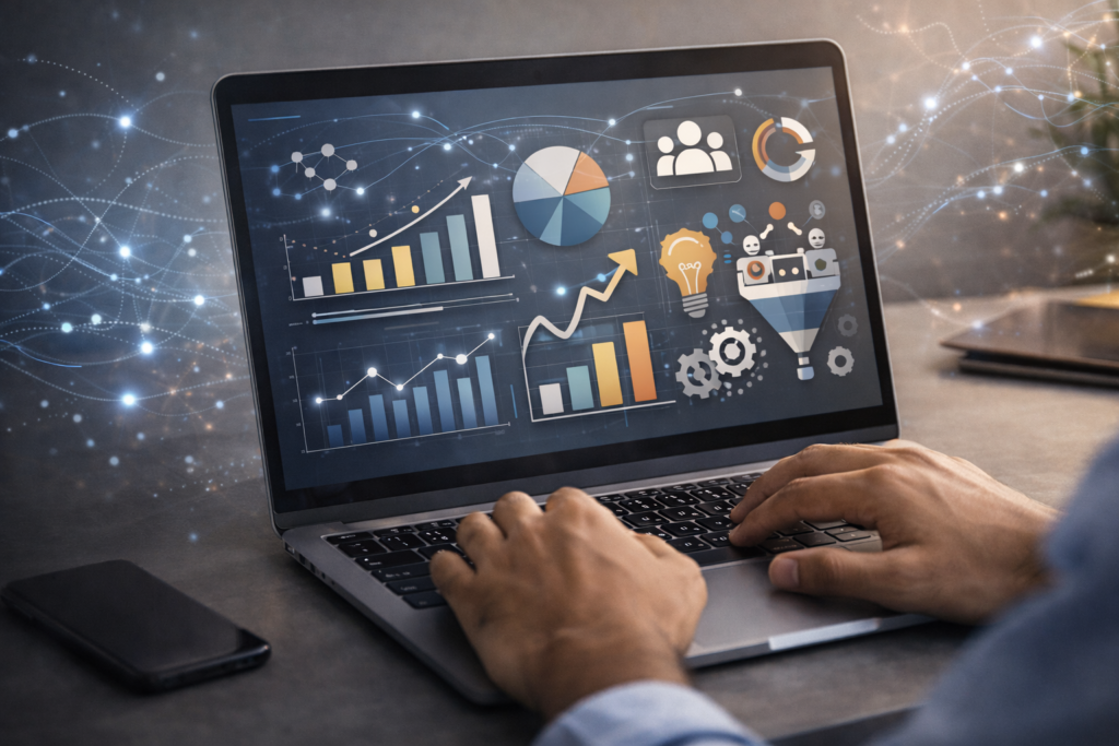 Digital marketing using AI